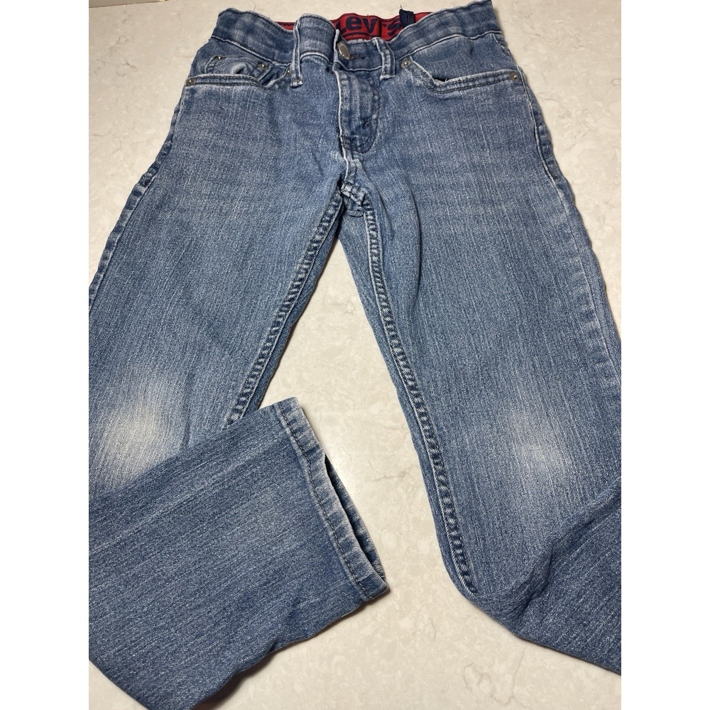 Levi's Medium Wash Kids Straight Jeans Size 8 (Youth) Casual Outdoor